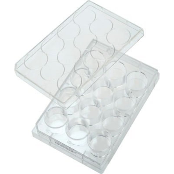 Celltreat Scientific Products CELLTREAT 12 Well Non-treated Plate with Lid, Individual, Sterile, 100/PK 229512